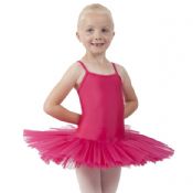 Lucy Ballet Tutu Dress Fuschia Pink - Ages 4 - 12 yrs